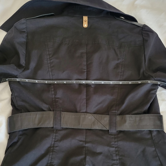 Mackage double-breasted lightweight trench in XS - Picture 7 of 16